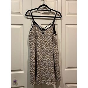 Nordstrom LUSH Chiffon Mini Dress